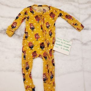 Posh peanut 9-12 footie sleeper